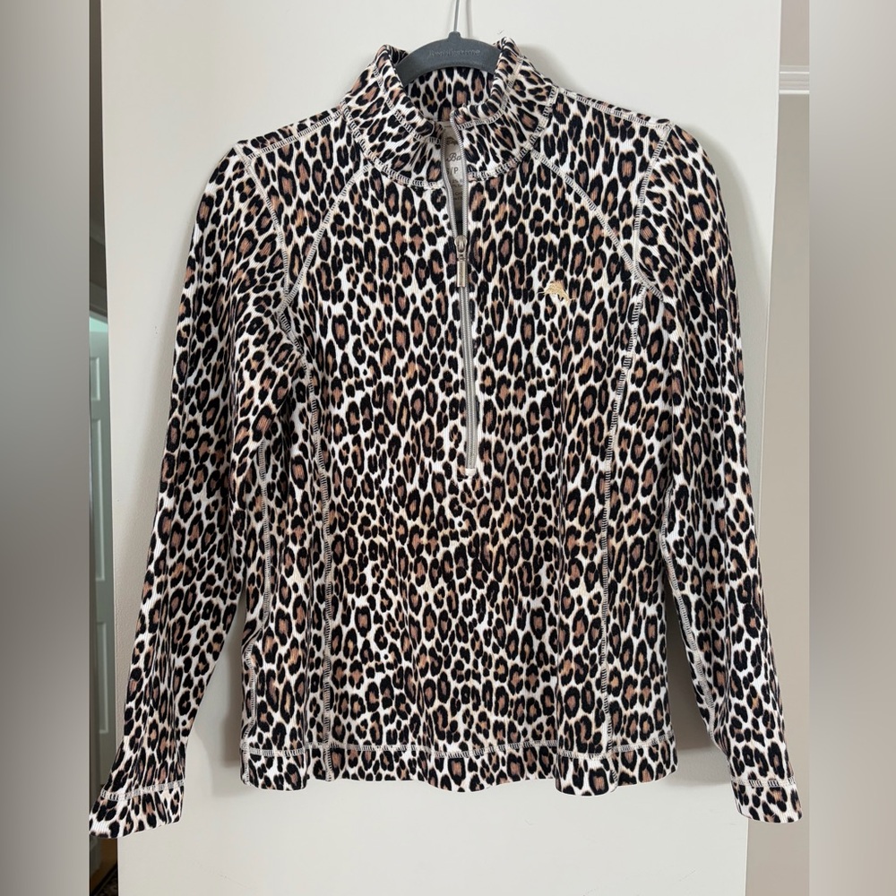Tommy Bahama Leopard Print Women's Top